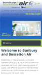 Mobile Screenshot of bunburyair.com.au